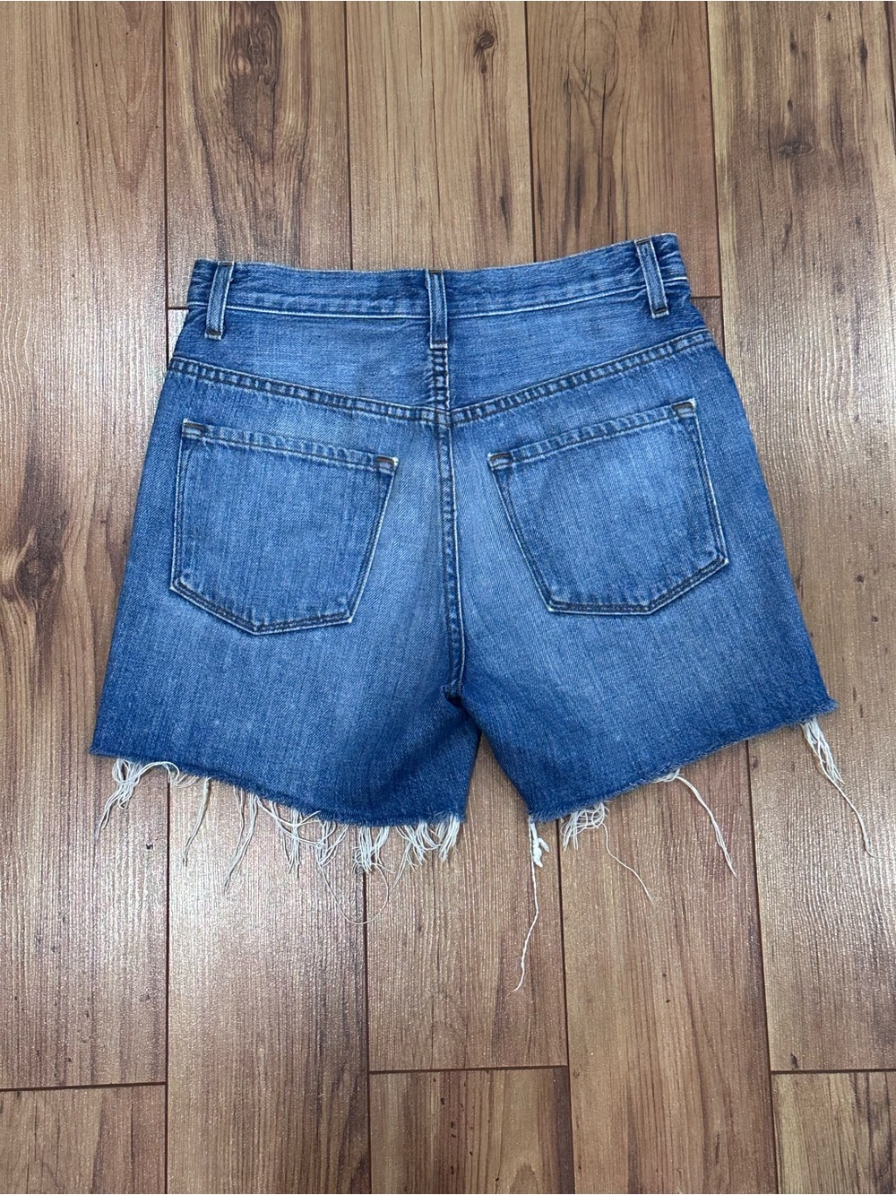 J BRAND Joan High-Rise Blue Denim Women’s Shorts Size 26 - Picture 7 of 16